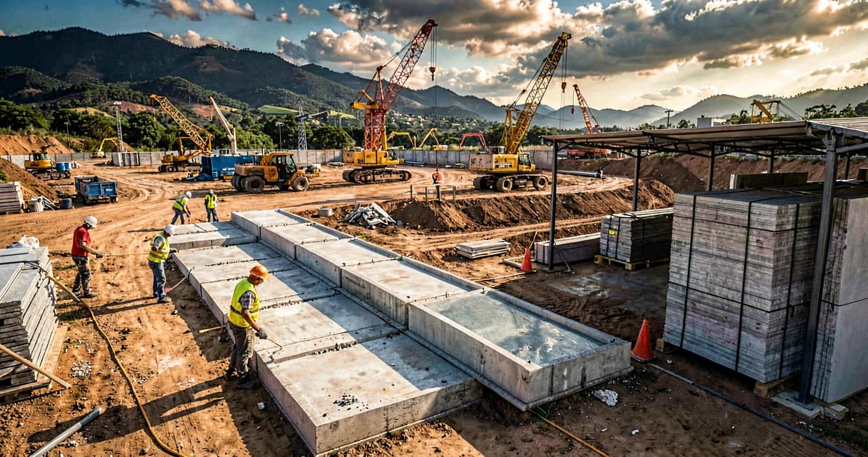 industrialização construção civil: Por que máquinas sozinhas não resolvem a produtividade
